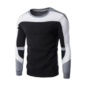 Sweat-shirt-a-capuche-et-col-rond-pour-homme