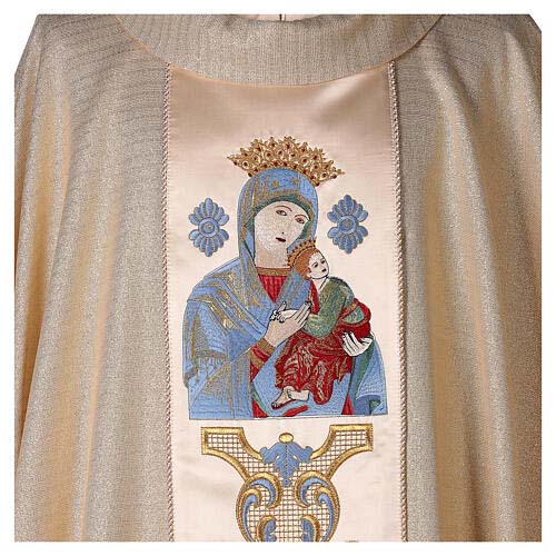 Chasuble Mariale Notre-Dame