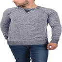 Pull à col Rond en coton à manches Longues pour Homme