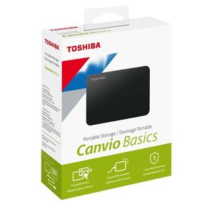 Toshiba Disque Dur Externe 500 Go - USB 3.0 - Noir
