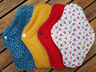 Serviettes hygiéniques Multicolors