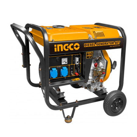 GROUPE ELECTROGENE DIESEL 3.0KW - 3KVA - 240V-50HZ MONOPHASE INGCO REF GDE30001