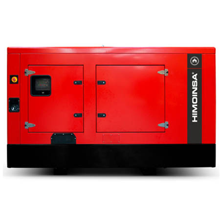 GROUPE ELECTROGENE DIESEL INSONORISE 22KVA -400/230V-50HZ MOTEUR YANMAR 4TNV84T AVEC REFROIDISSEMENT A EAU HIMOINSA REF HYW-20 T5