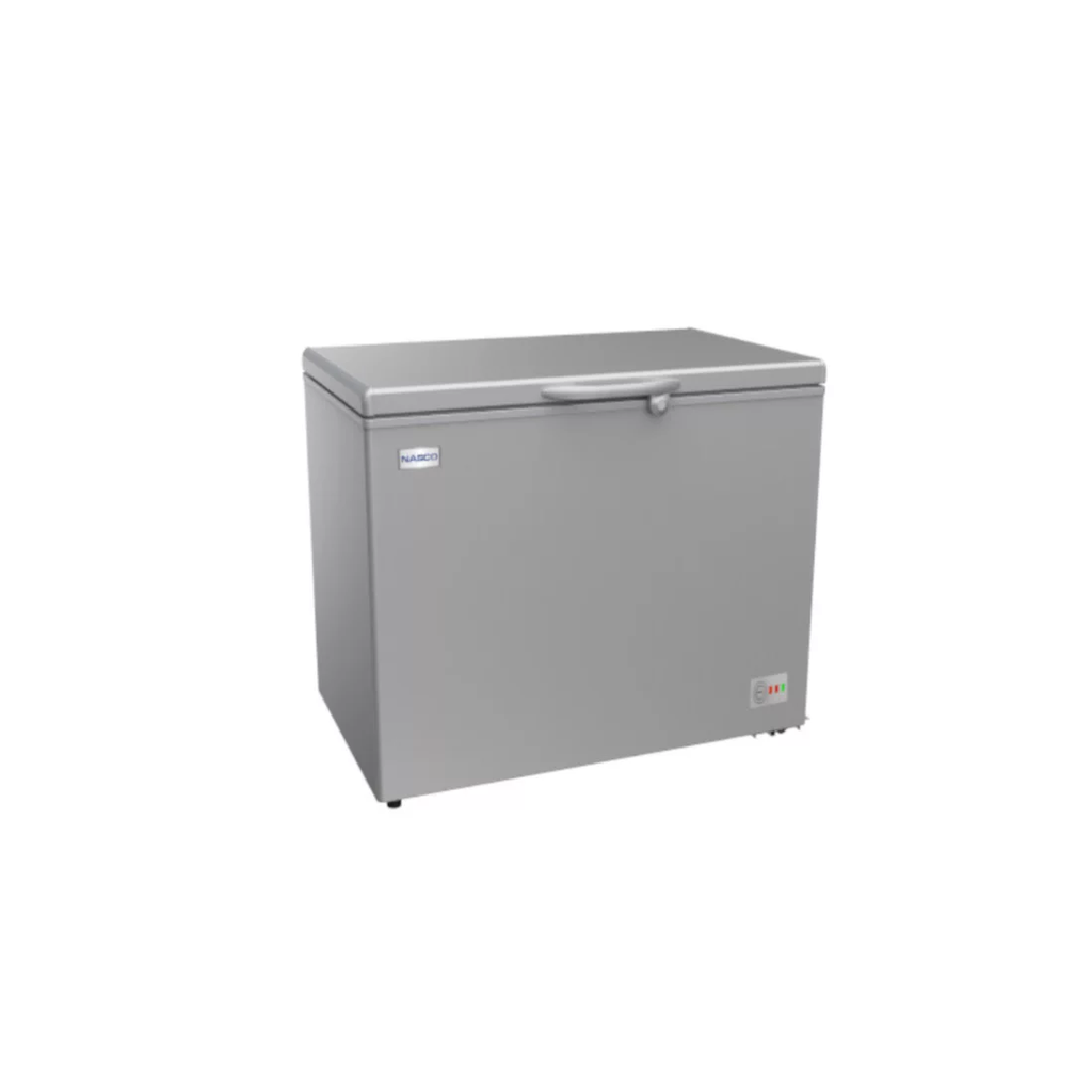  SNAS-300 - CONG. HORIZ. NASCO/SILVER/1PANIER/PORTE VITREE A L'INTERIEUR/195LT