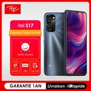 Itel S17 - 6.6" - 3G - 8Mpx - 1/16 Go - 5000mAh - Noir