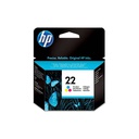Cartouche HP 22 -tri color/165p/P3940/D2360/D2460/D1530/F4180-C9352AE