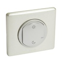 Commande sans fils Lever/Coucher pour installation connectée Céliane with Netatmo complète avec plaque Titane