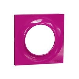 Schneider Electric Plaque 1 Poste Odace Styl - Violet