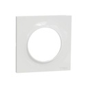 Schneider Electric Plaque 1poste Odace Styl - Blanc