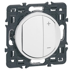 Interrupteur variateur Céliane - 300W - Blanc