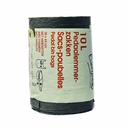 EVERYDAY sacs poubelles 10L 40pc