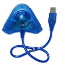 Kebidu USB GamePad Games Controller Converter Without Driver For Sony PS1 PS2  Adapter Cable