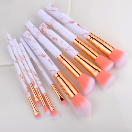Pinceaux de maquillage marbré