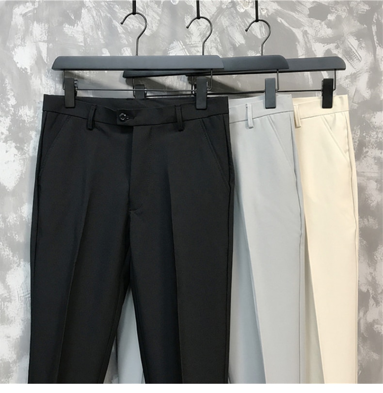 Pantalons plissés