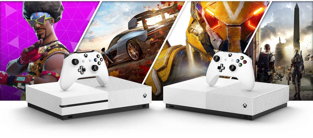 Microsoft Xbox One S Console