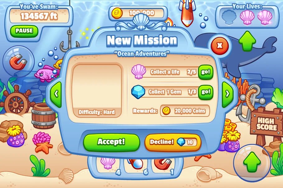 Casual Game UI