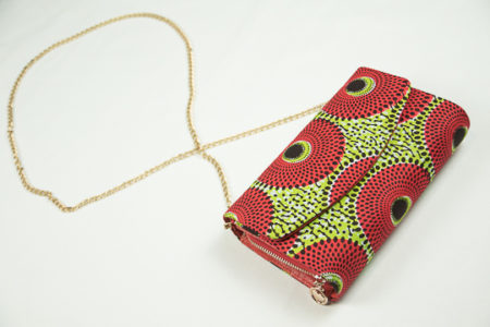 pochette en pagne