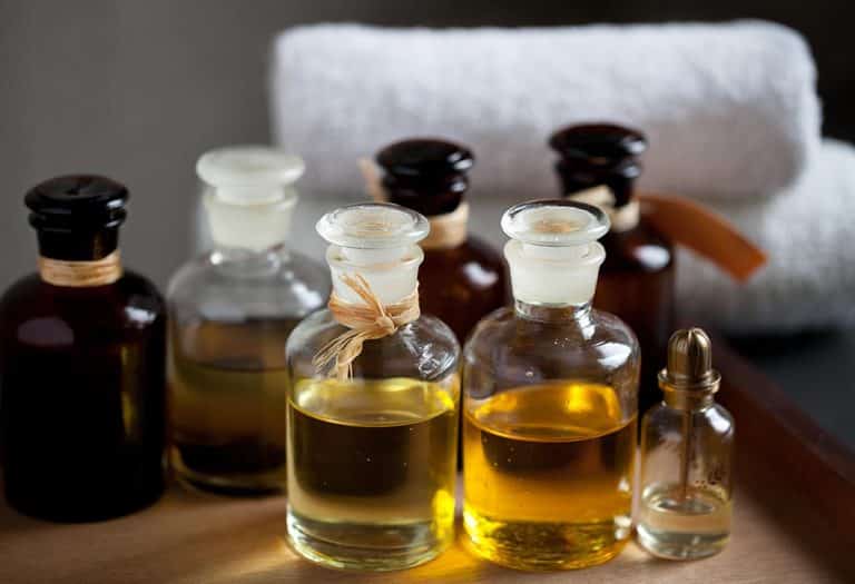 Huile de massage