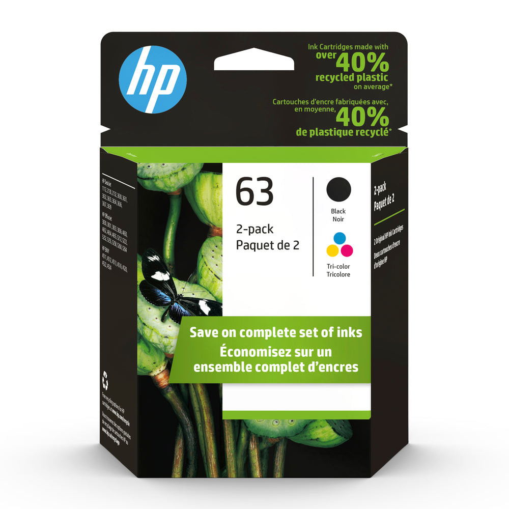 Hp Cartouche D'Encre HP 63 - Noir