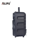 8 pouces dj box autoradio amplificateur alimenté pa haut-parleur karaoké basse sans fil haut-parleur portable boîtier en plastique