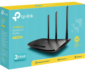 TP-Link Routeur Sans Fil N - TL-WR940N - 450 Mbps - 3 Antennes - Blanc/Noir - Garantie 1 Mois - Garantie 1 Mois