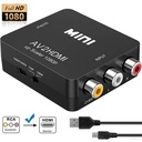 Mini Prise AV / RCA / CVBS Vers Un Convertisseur HDMI Scaler 1080P Adaptateur Vidéo AV2HDMI Pour HDTV TV PS3 PS4 PC DVD Xbox Projecteur
