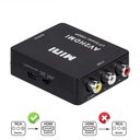 Mini Prise AV / RCA / CVBS Vers Un Convertisseur HDMI Scaler 1080P Adaptateur Vidéo AV2HDMI Pour HDTV TV PS3 PS4 PC DVD Xbox Projecteur