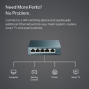 TP-Link Switch POE 5 Ports - TP-link - TL-SF1005P - 10/100
