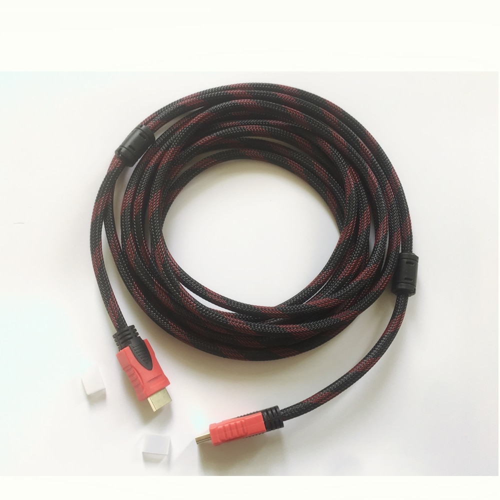 Câble HDMI 20 Mètres Tissés Avec Le Métal En Alliage De Zinc