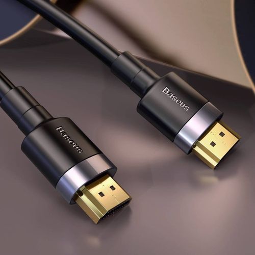 Câble HDMI 4K HDTV Haute Vitesse UHD 5 Mètres - Bleu/Noir