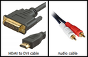 Câble HDMI HDTV - Audio/Video - 5 M -Noir