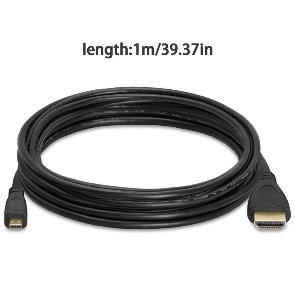 Câble Hdmi 3 Mètres Plat - Noir