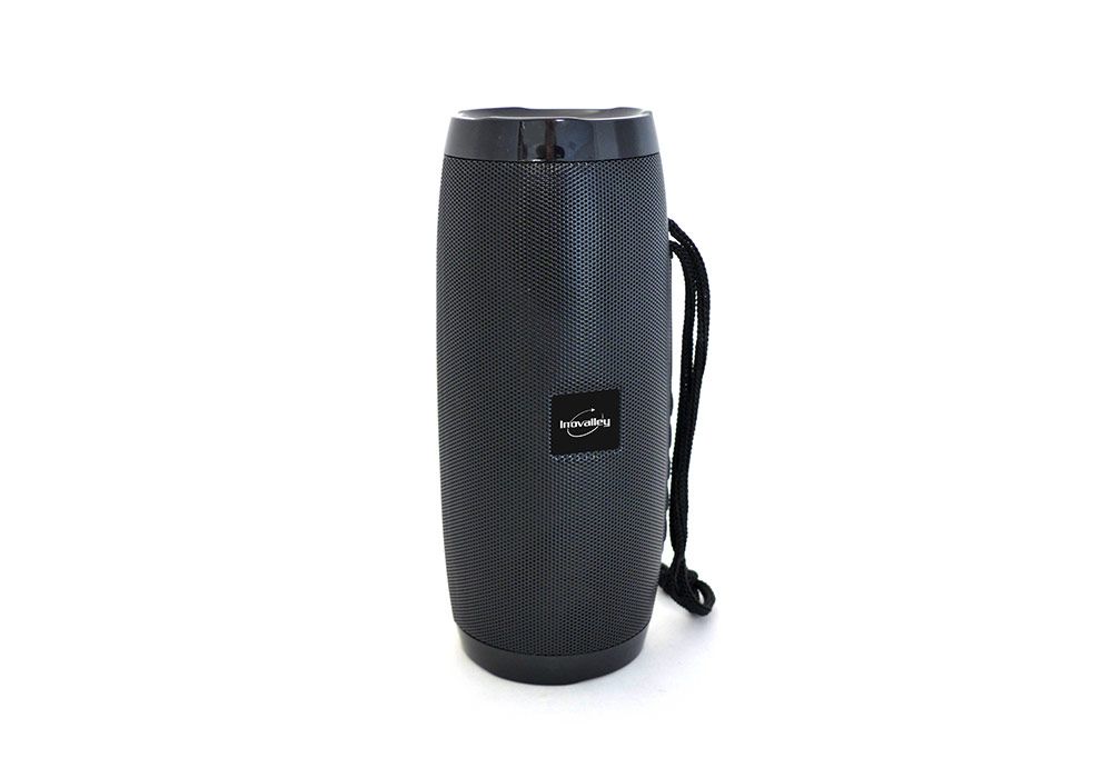 Mini Speaker Haut-parleur Bluetooth Sans Fil LED, Avec TF/USB/FM NOIR
