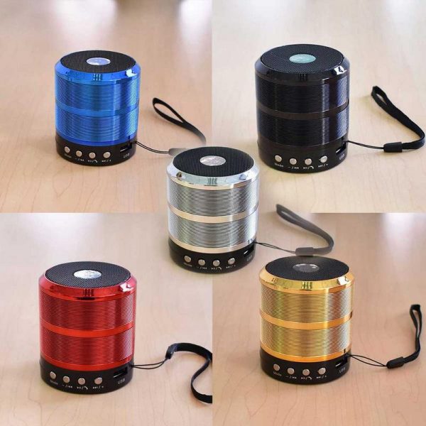 Mini Speaker Ws-887 - Argent