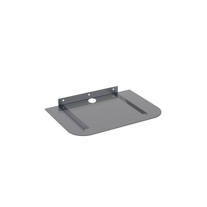 Support Mural Fixe - Compatible - TV - 14 à 42 Pouces + Support Mural DVD/Décodeur - Noir