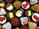 Plateau de 36 fruits en chocolat
