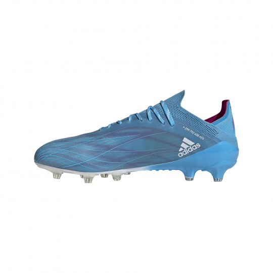ADIDAS X SPEEDFLOW.1 AG BLEU ROSE