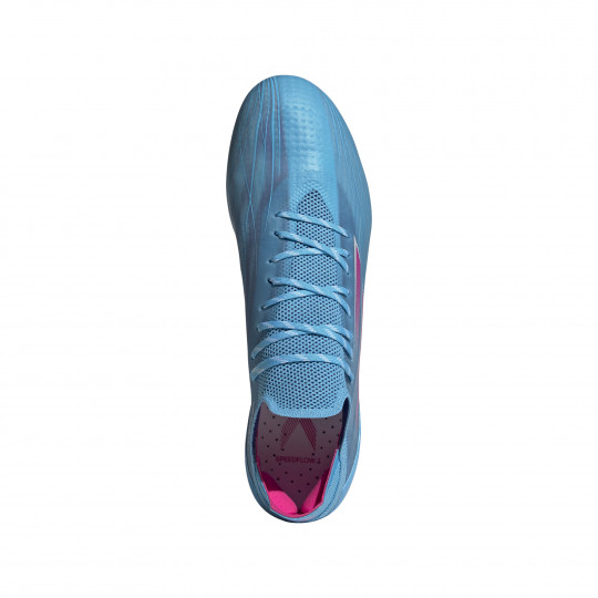 ADIDAS X SPEEDFLOW.1 AG BLEU ROSE