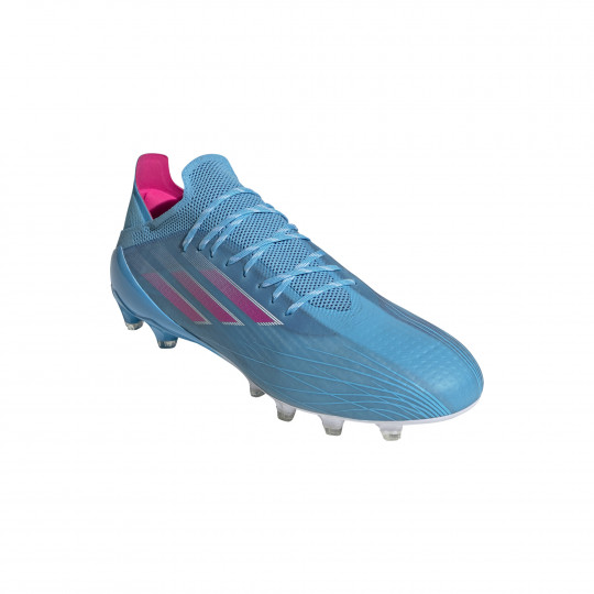 ADIDAS X SPEEDFLOW.1 AG BLEU ROSE