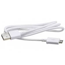 Câble USB  - Blanc