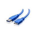 Câble USB 3.0 A Vers Micro B Pour Disque Dur  - Bleu