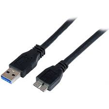 Câble USB 3.0 Pour Disque Dur Externe  - Noir