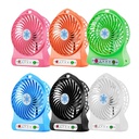 Mini Ventilateur  De Poche - USB - 3 Vitesses - Batterie Intégrée