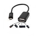Câble USB OTG - Noir