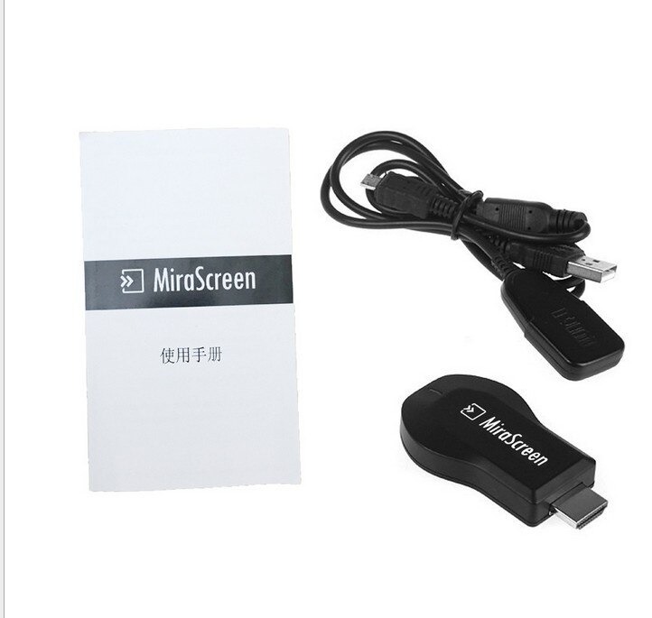 Mira Screen Adaptateur D’affichage WI-FI MiraScreen HDMI TV Stick Écran Miroir - Noir