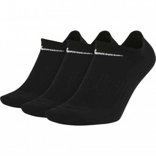 LOT 3 PAIRES SOCQUETTES NIKE NOIR