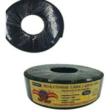 Gulf Star CABLE COAXIAL RG6 - Noir