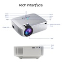 Vidéo Projecteur D40W Home Cinéma  Wifi HD