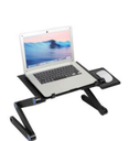 Support Pliable Pour Ordinateur Portable Et Tablette -  Blanc