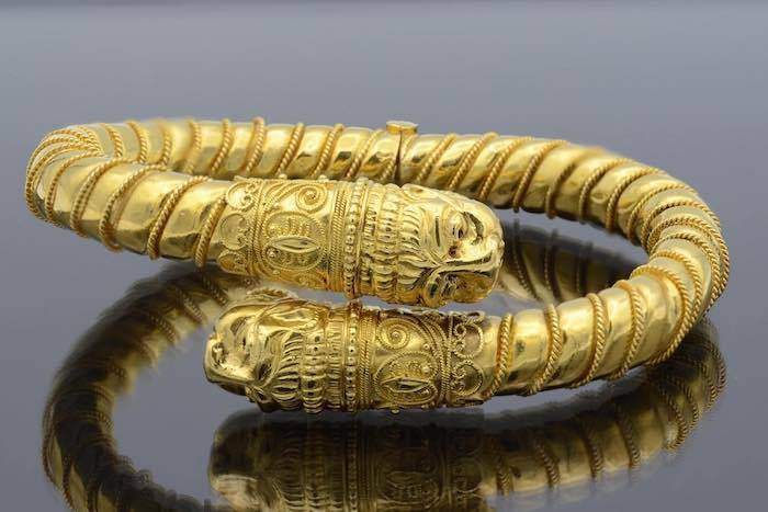 bracelet en or